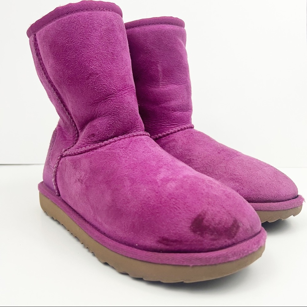 UGG Kids Classic II Boot‎ Size 5 Pink - Picture 3 of 8